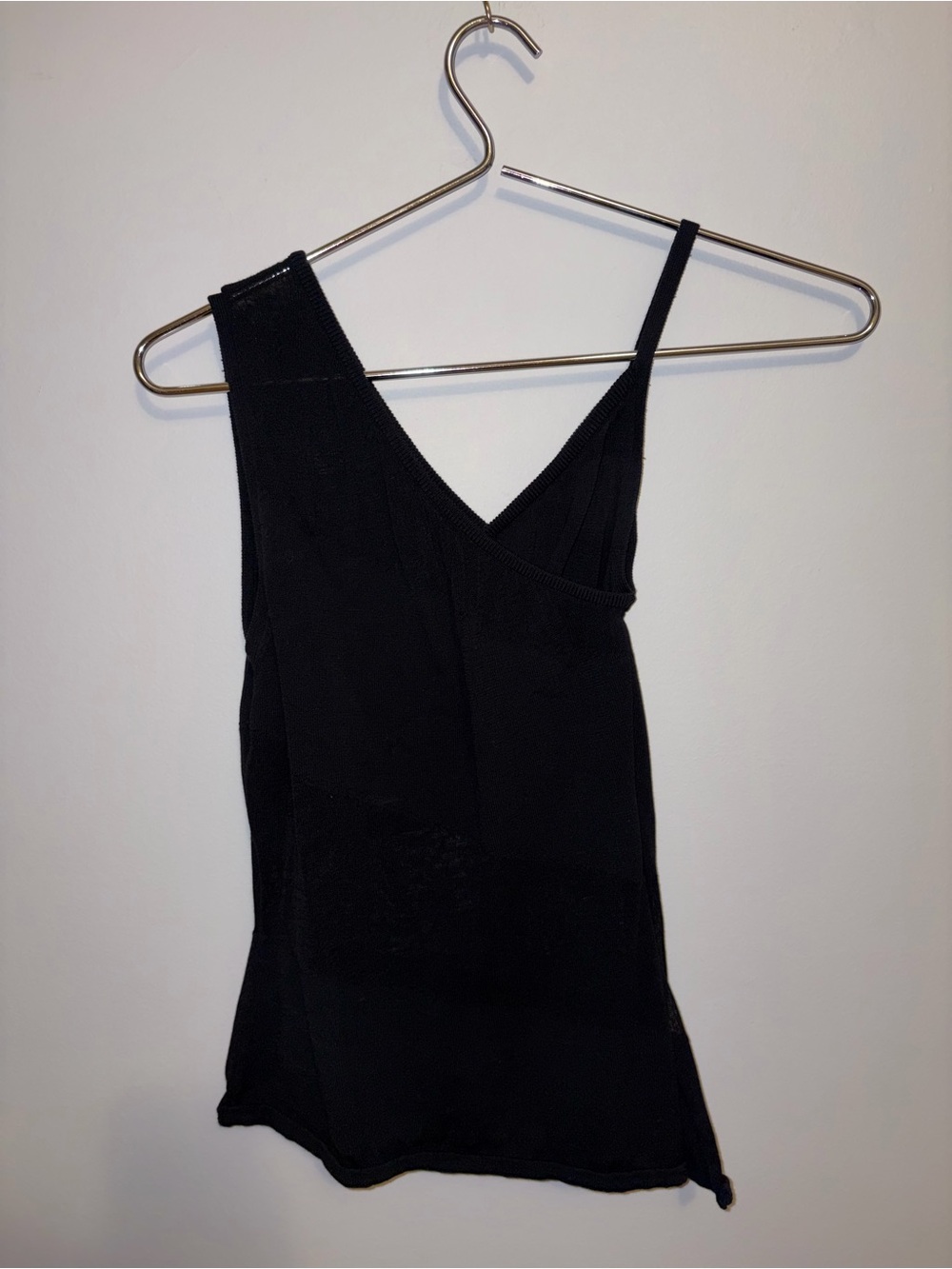 CULT GAIA Women's Black
Asymmetrical Mesh Panel Tank
"Masika" Top